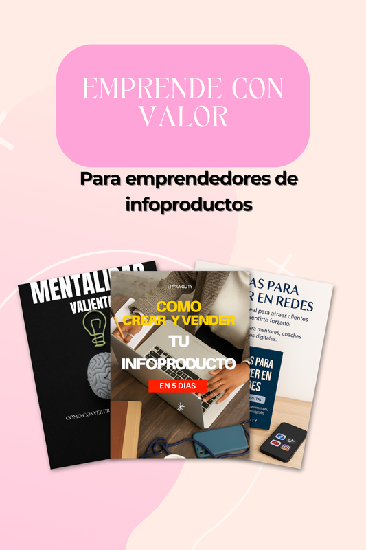 💡 Pack Guía y herramientas para emprendedores de infoproducto